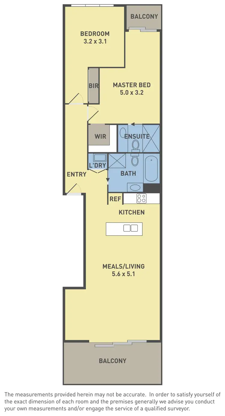 Floorplan of Homely apartment listing, 10/76 The Esplanade, Caroline Springs VIC 3023