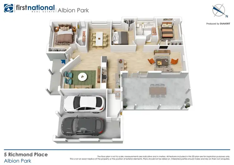 Floorplan of Homely house listing, 5 Richmond Place, Albion Park NSW 2527