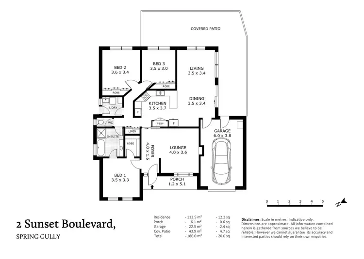 Floorplan of Homely house listing, 2 Sunset Boulevard, Spring Gully VIC 3550