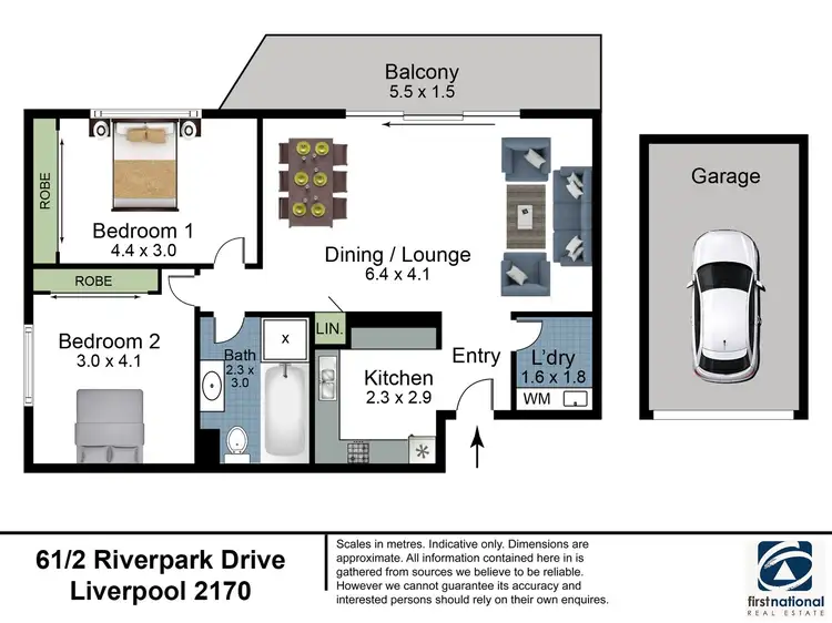 Floorplan of Homely unit listing, Address available on request