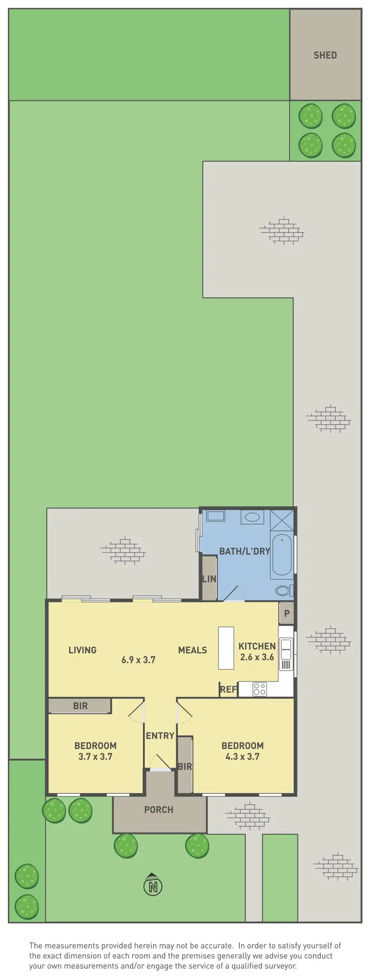 Floorplan of Homely house listing, 8 Suspension Street, Ardeer VIC 3022