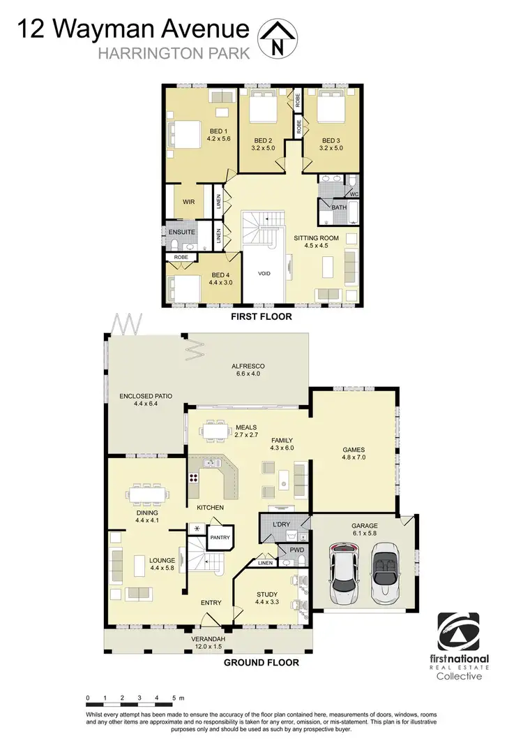 Floorplan of Homely house listing, 12 Wayman Avenue, Harrington Park NSW 2567