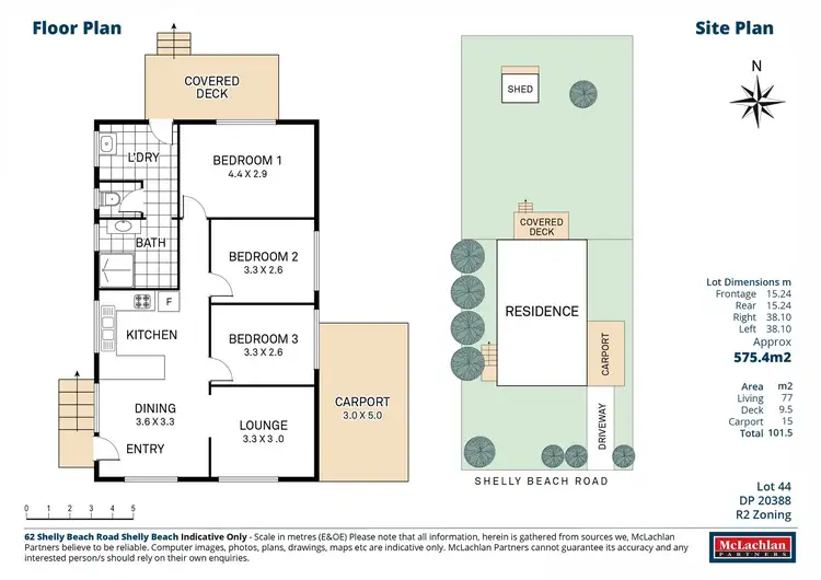 Floorplan of Homely house listing, 62 Shelly Beach Road, Shelly Beach NSW 2261