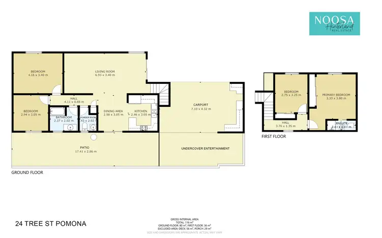 Floorplan of Homely house listing, 24 Tree Street, Pomona QLD 4568