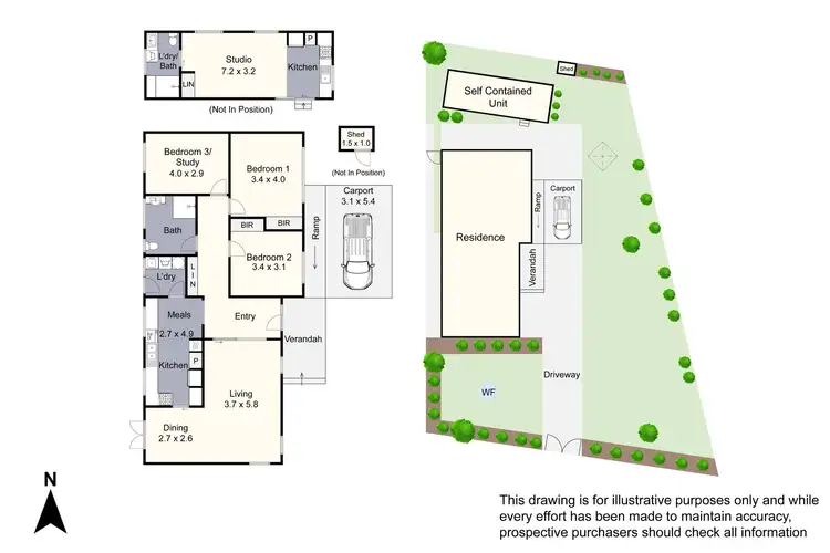 Floorplan of Homely house listing, 11 Tamar Road, Springvale South VIC 3172