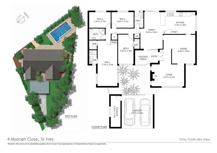Floorplan of Homely house listing, 4 Moonah Close, St Ives NSW 2075