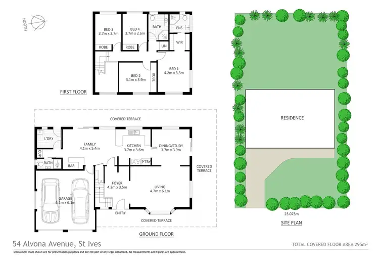 Floorplan of Homely house listing, 54 Alvona Avenue, St Ives NSW 2075