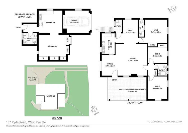 Floorplan of Homely house listing, 137 Ryde Road (Near Shaddock Ave), West Pymble NSW 2073