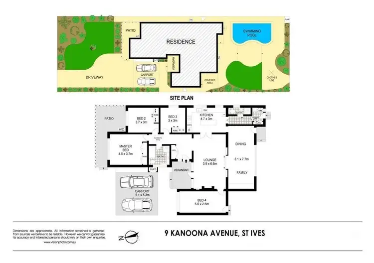 Floorplan of Homely house listing, 9 Kanoona Ave, St Ives NSW 2075