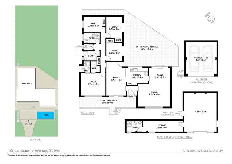 Floorplan of Homely house listing, 35 Cambourne Avenue, St Ives NSW 2075