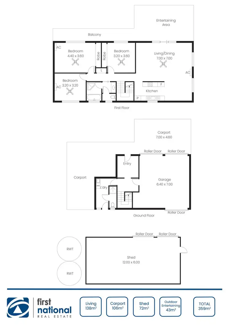 Floorplan of Homely house listing, 117 Edwardes Terrace, Port Victoria SA 5573
