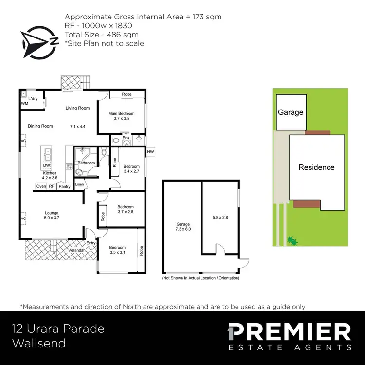 Floorplan of Homely house listing, 12 Urara Parade, Wallsend NSW 2287