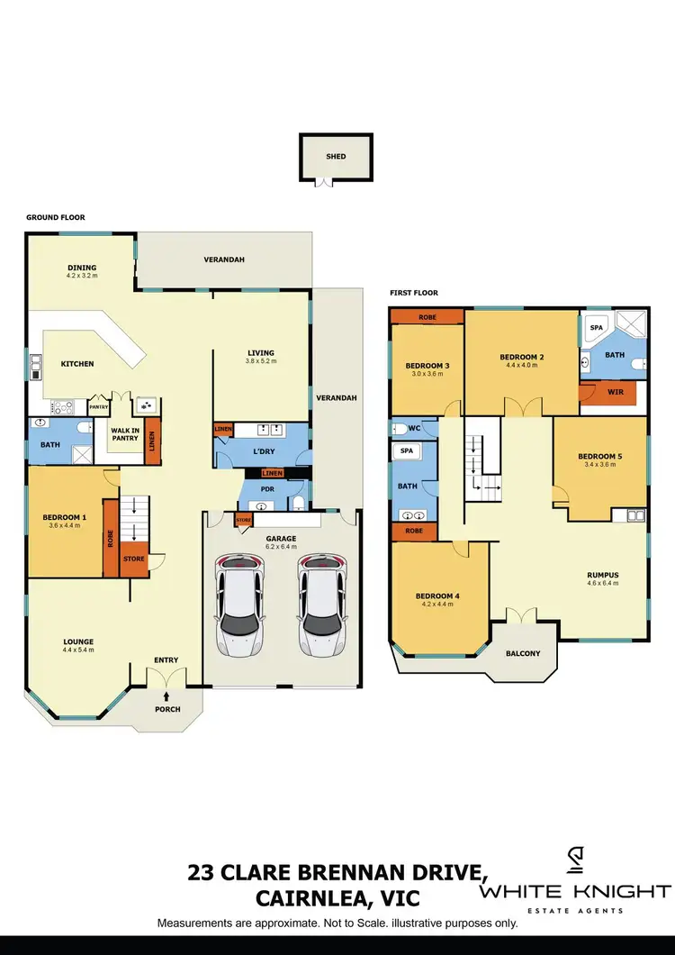 Floorplan of Homely house listing, 23 Clare Brennan Drive, Cairnlea VIC 3023
