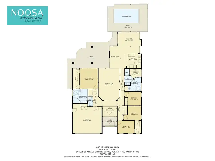Floorplan of Homely house listing, 3 Whistler Way, Pomona QLD 4568