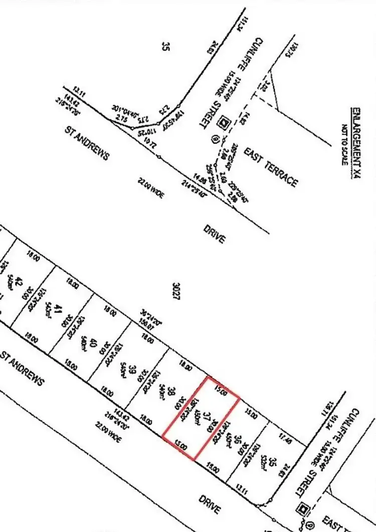 Floorplan of Homely land listing, 64 St Andrews Drive, Port Hughes SA 5558