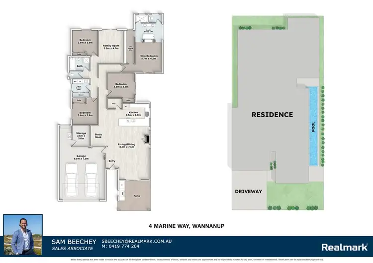 Floorplan of Homely house listing, 4 Marine Way, Wannanup WA 6210