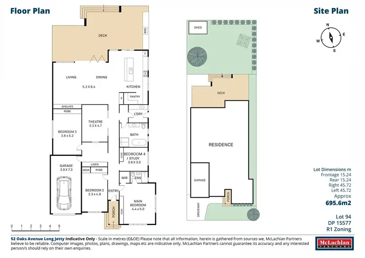 Floorplan of Homely house listing, 52 Oaks Avenue, Long Jetty NSW 2261