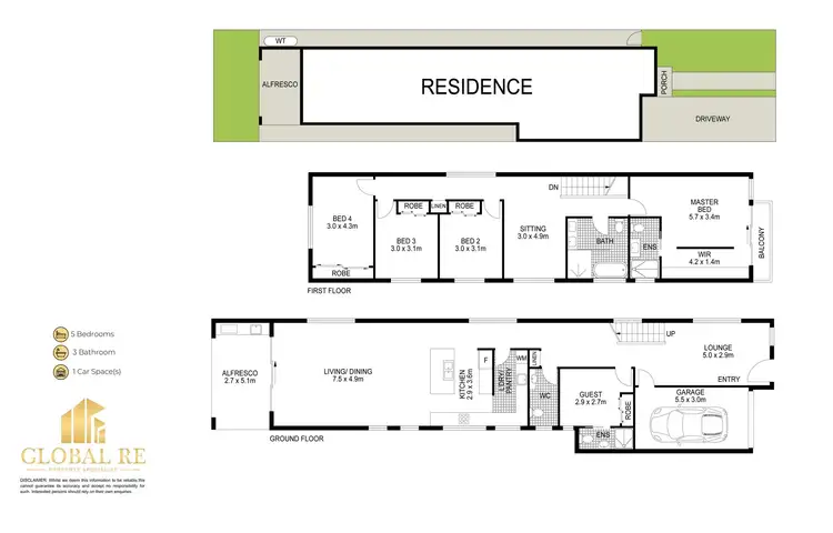 Floorplan of Homely house listing, 59A The Avenue, Canley Vale NSW 2166