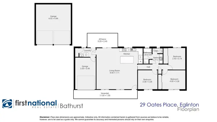 Floorplan of Homely house listing, 29 Oates Place, Eglinton NSW 2795