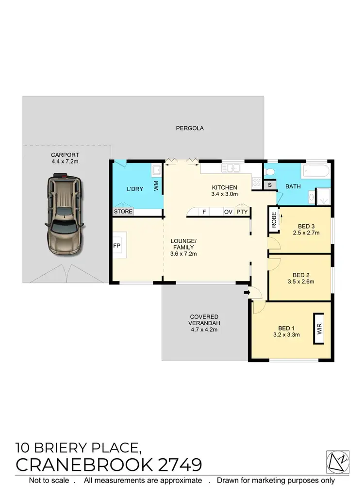 Floorplan of Homely house listing, 10 Briery Place, Cranebrook NSW 2749