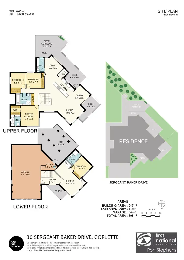 Floorplan of Homely house listing, 30 Sergeant Baker Drive, Corlette NSW 2315