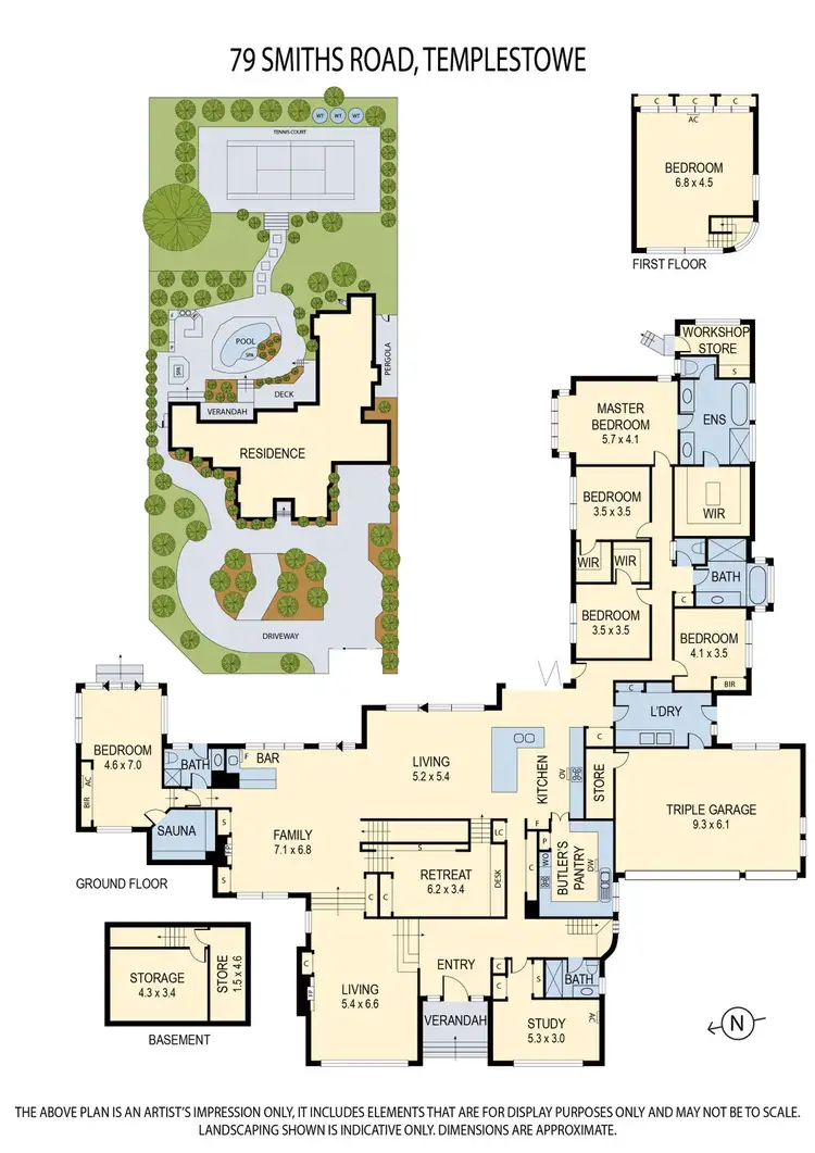 Floorplan of Homely house listing, 79 Smiths Road, Templestowe VIC 3106