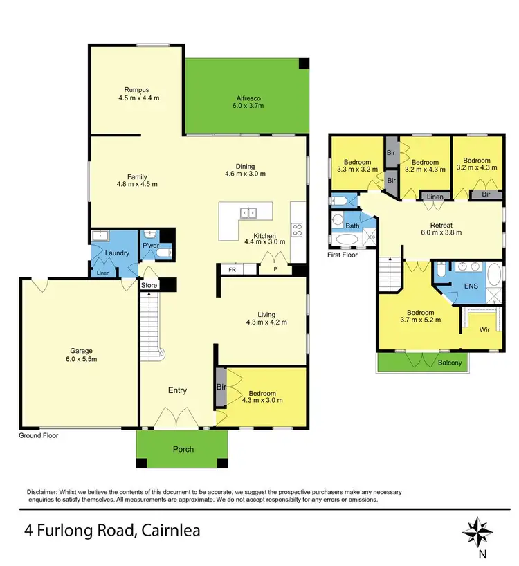 Floorplan of Homely house listing, 4 Furlong Road, Cairnlea VIC 3023