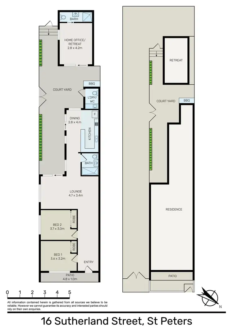 Floorplan of Homely house listing, 16 Sutherland Street, St Peters NSW 2044