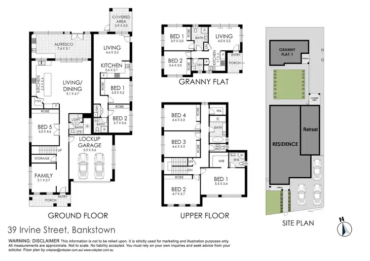 Floorplan of Homely house listing, 39 Irvine Street, Bankstown NSW 2200