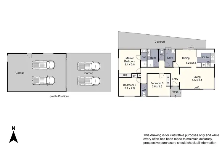 Floorplan of Homely house listing, 12A Jessie Street, Noble Park VIC 3174