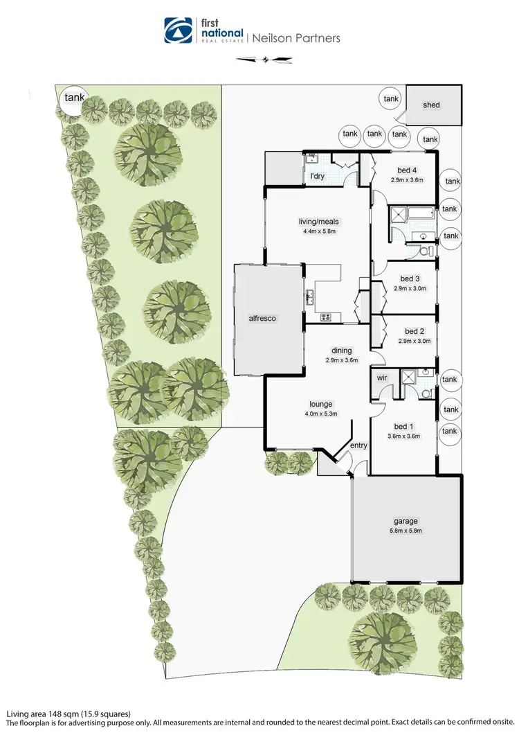 Floorplan of Homely house listing, 4 Hedley Court, Narre Warren VIC 3805