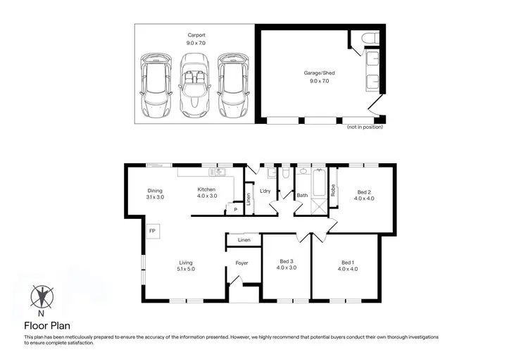 Floorplan of Homely house listing, 27 Corks Road, Macedon VIC 3440