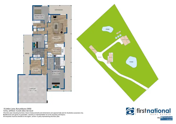 Floorplan of Homely rural property listing, 9 Littles Lane, Korumburra VIC 3950