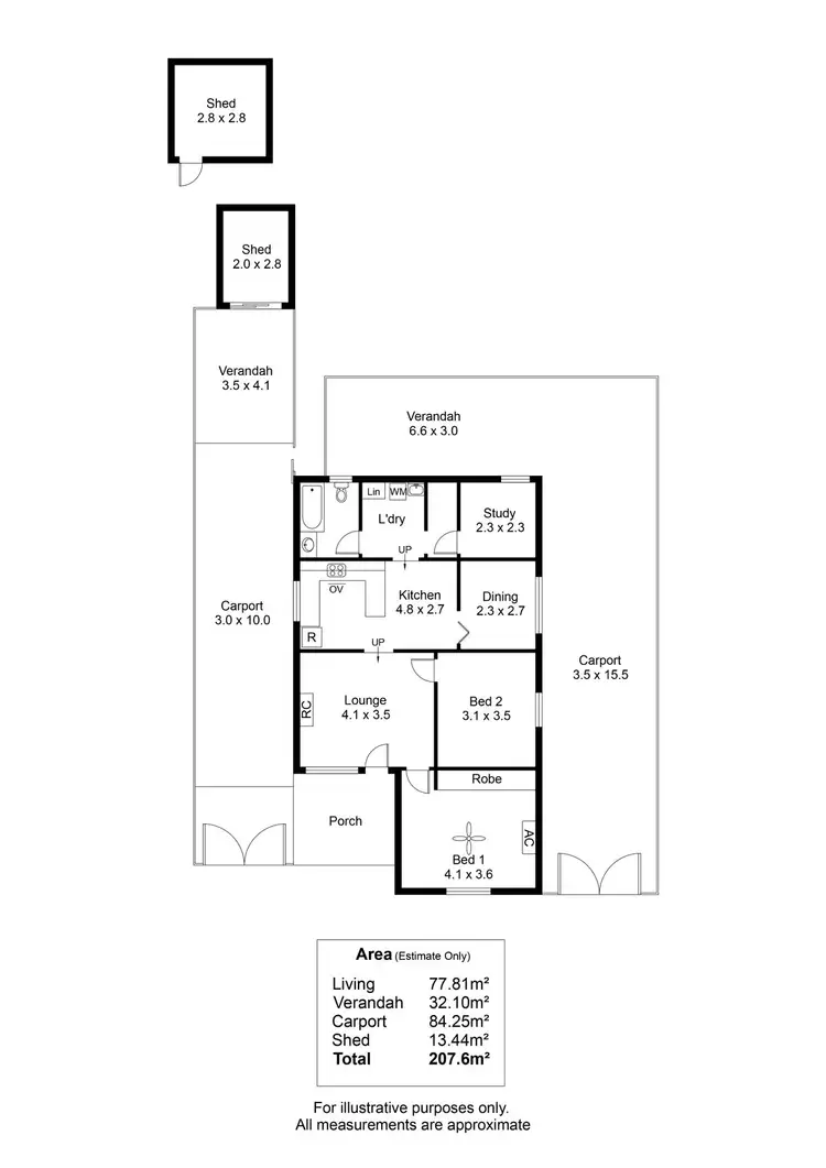 Floorplan of Homely house listing, 6 Indarra Street, Taperoo SA 5017