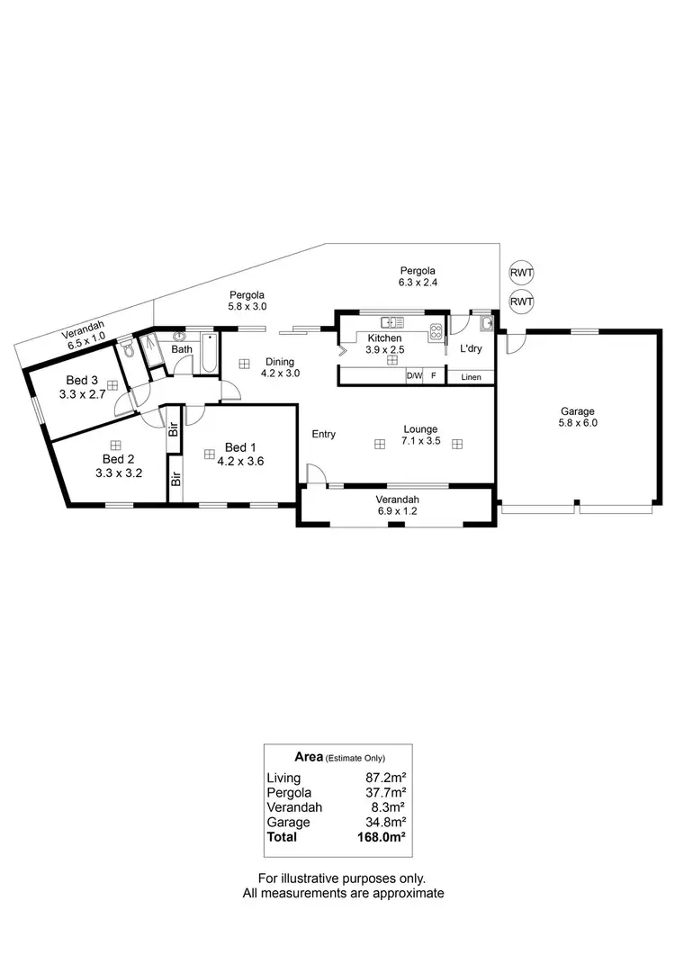 Floorplan of Homely house listing, 9/83 Lochside Drive, West Lakes SA 5021
