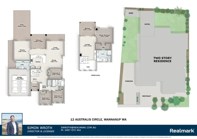 Floorplan of Homely house listing, 12 Australis Circle, Wannanup WA 6210
