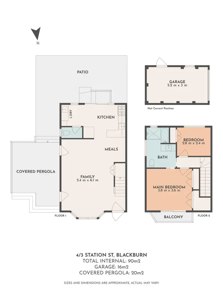 Floorplan of Homely unit listing, 4/3 Station Street, Blackburn VIC 3130