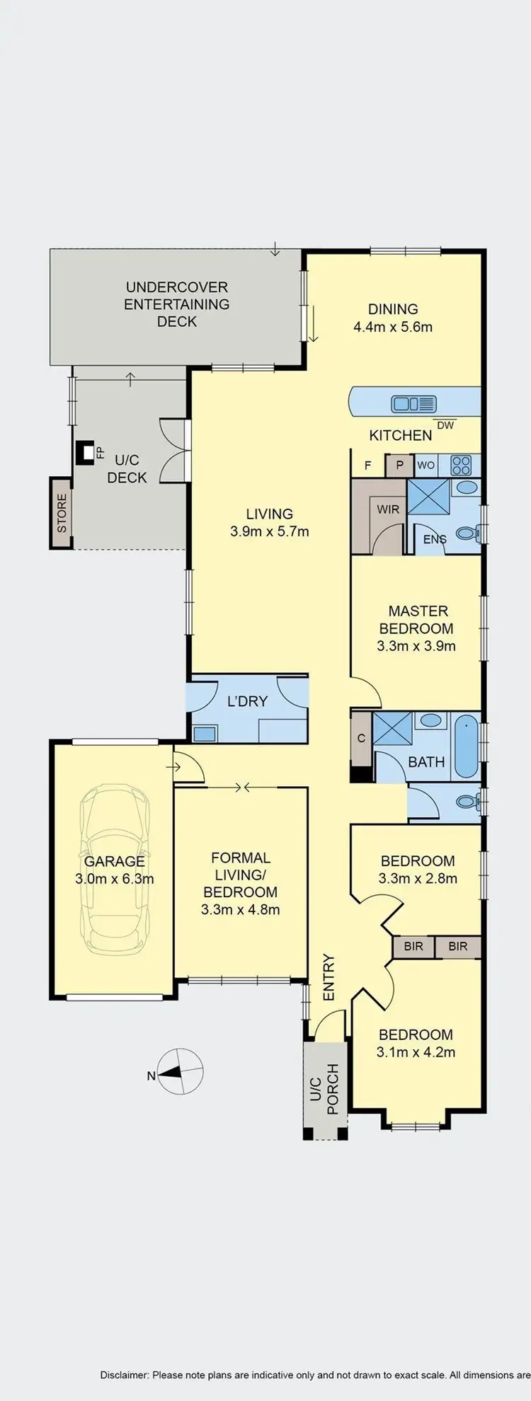 Floorplan of Homely house listing, 14 Buvelot Crescent, Caroline Springs VIC 3023
