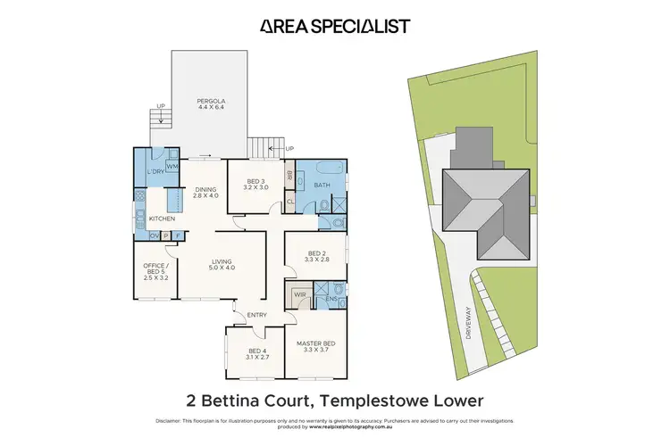 Floorplan of Homely house listing, 2 Bettina Court, Templestowe Lower VIC 3107