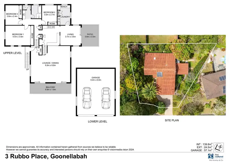 Floorplan of Homely house listing, 3 Rubbo Place, Goonellabah NSW 2480