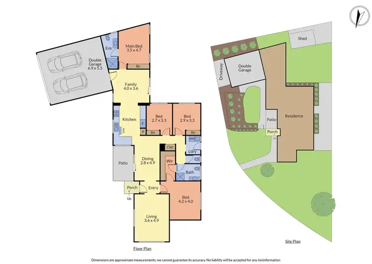 Floorplan of Homely house listing, 48 Farnham Road, Bayswater VIC 3153
