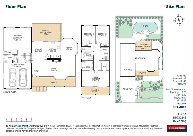 Floorplan of Homely house listing, 23 Adina Place, Wamberal NSW 2260
