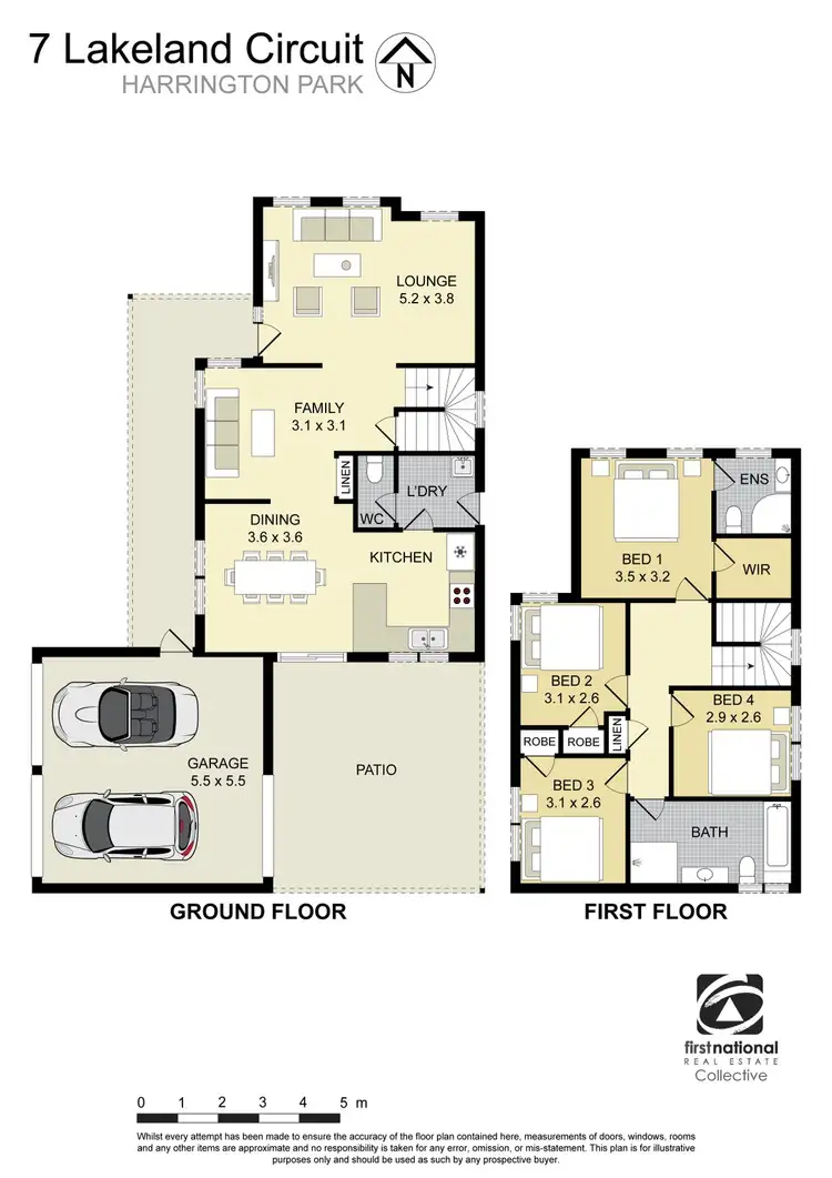 Floorplan of Homely house listing, 7 Lakeland Circuit, Harrington Park NSW 2567