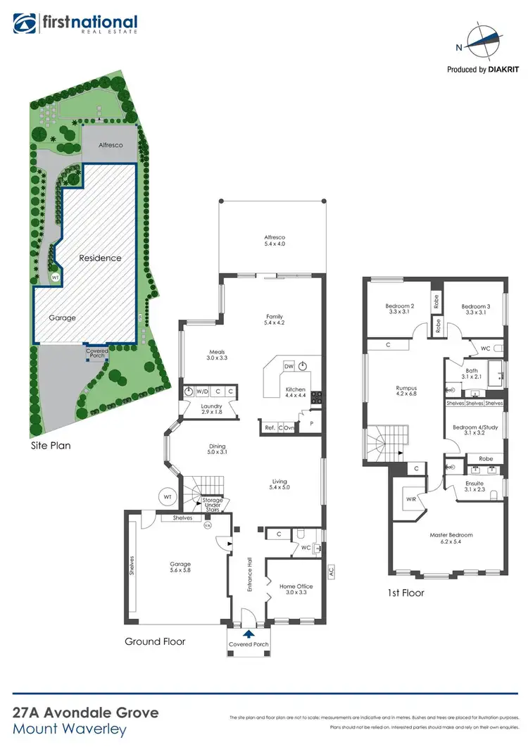 Floorplan of Homely unit listing, 27A Avondale Grove, Mount Waverley VIC 3149