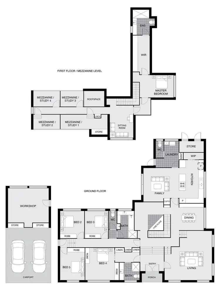 Floorplan of Homely house listing, 37 Sampson Close, Melba ACT 2615