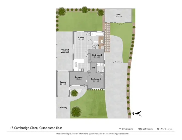 Floorplan of Homely house listing, 13 Cambridge Close, Cranbourne East VIC 3977