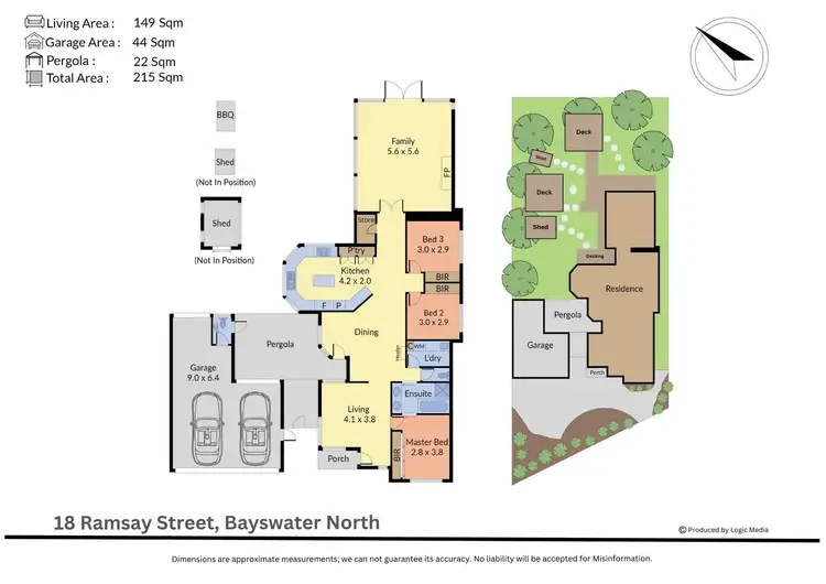 Floorplan of Homely house listing, 18 Ramsay Street, Bayswater North VIC 3153