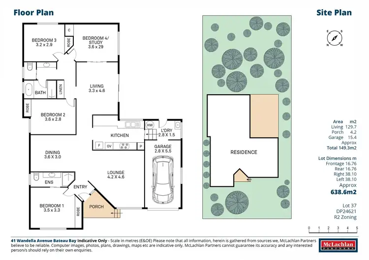 Floorplan of Homely house listing, 41 Wandella Avenue, Bateau Bay NSW 2261
