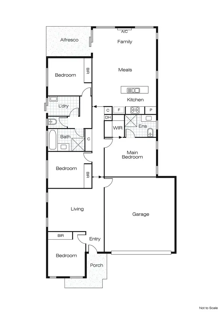 Floorplan of Homely house listing, 21 Anton Drive, Alfredton VIC 3350