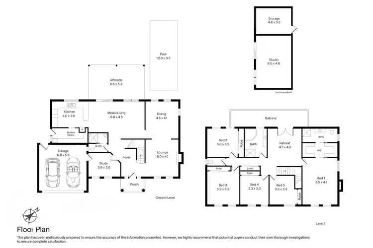 Floorplan of Homely house listing, 2 Aurora Close, Gisborne VIC 3437